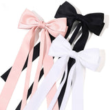 SIMPLE BOW RIBBON HAIRPIN_CWAHA0926