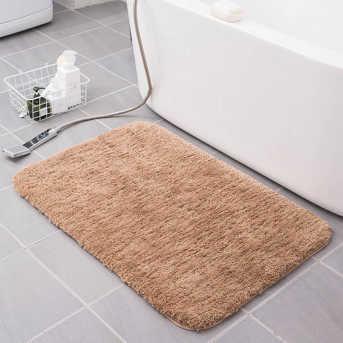 Water-Absorbent Non-Slip Thick Bathroom Mat_Cwmm1585