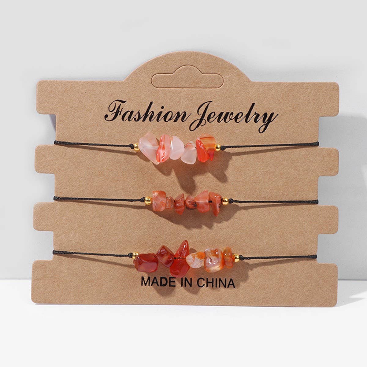 CRUSHED STONE TRIO BRAIDED BRACELET_CWAJE2103