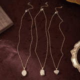 SIMPLE AND VERSATILE ZIRCON NECKLACE FOR WOMEN_CWMM3917