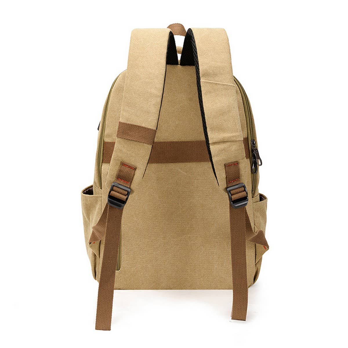 SIMPLE VERSATILE CANVAS BACKPACK LAPTOP BAG_CWAB2201