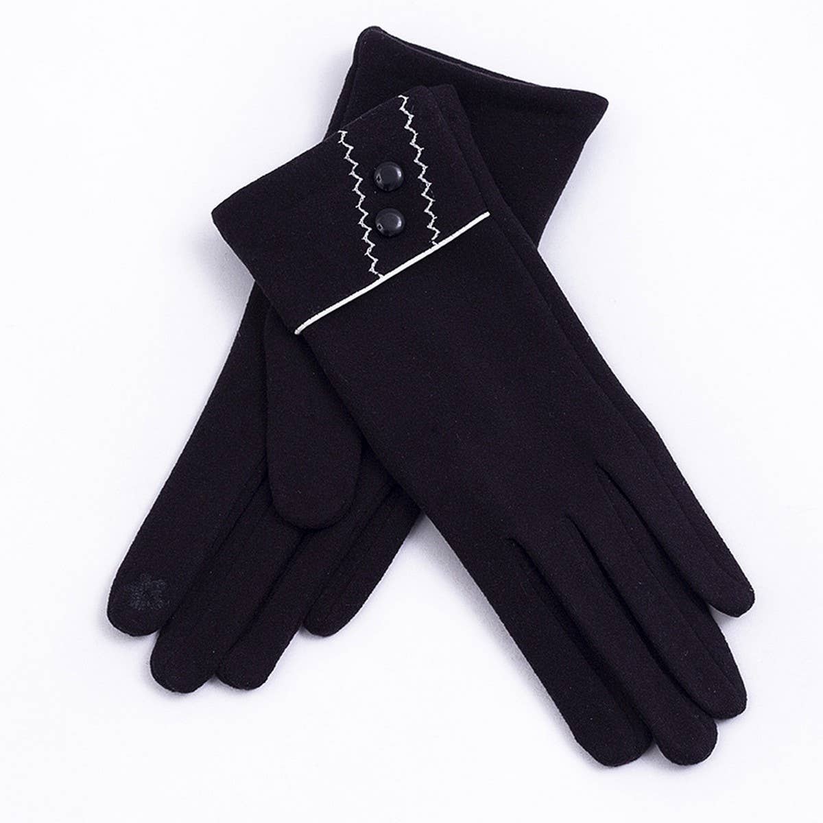 Warm Fleece Windproof Breathable Womens Gloves_Cwmm1539