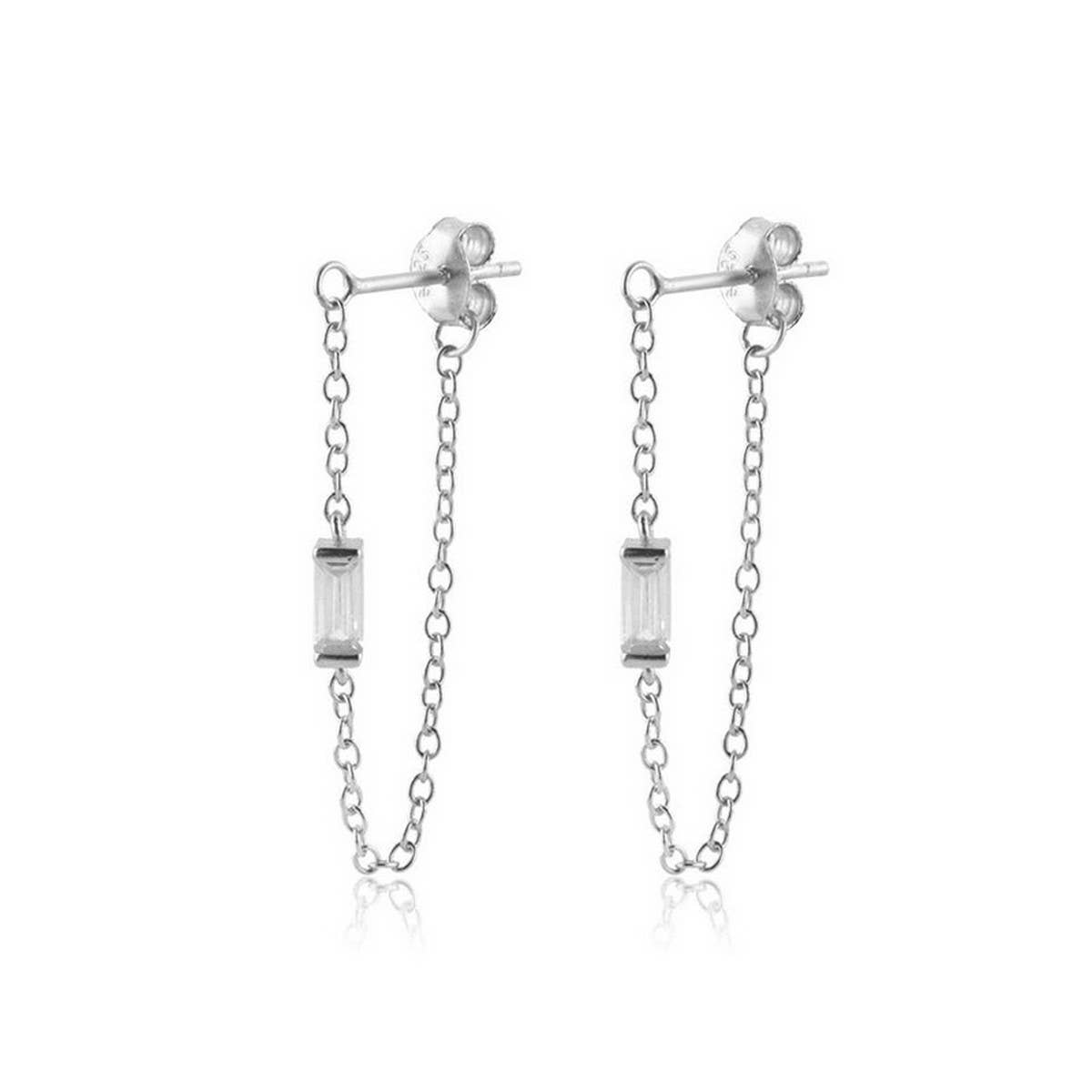 Versatile Chain Tassel Earrings