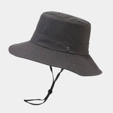 Unisex Western Style Outdoor Sun Hat For Hiking_Cwah3889