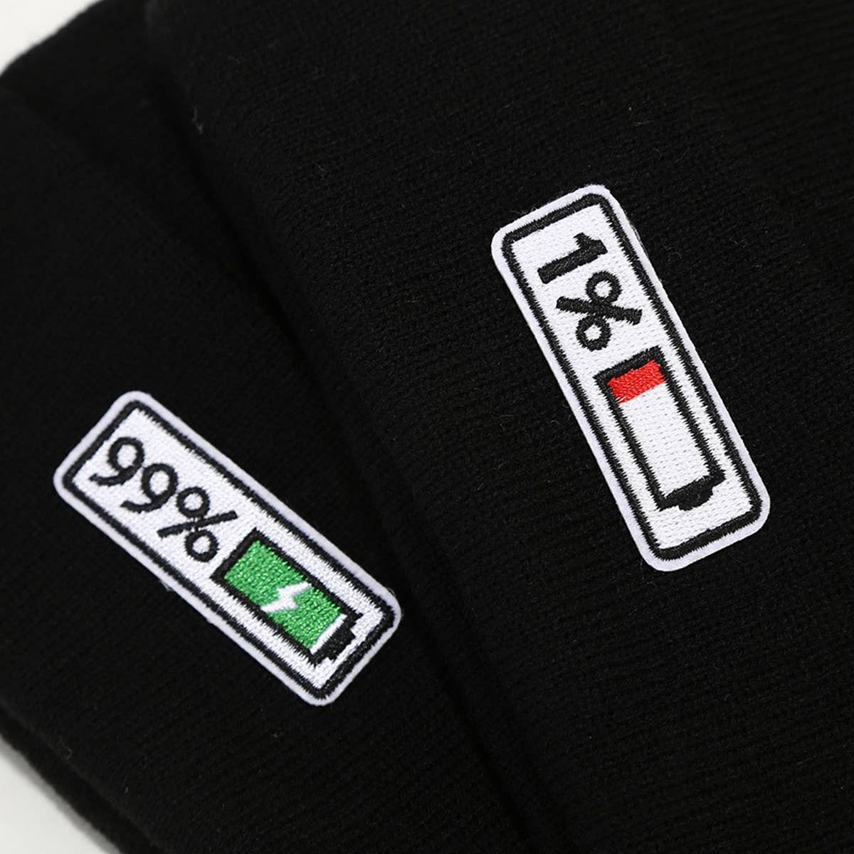 PATCHWORK KNITTED HAT PERSONALITY HIP HOP PILE H_CWAH2086