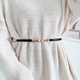 Women'S Simple Waist Slim Belt_Cwabe0653