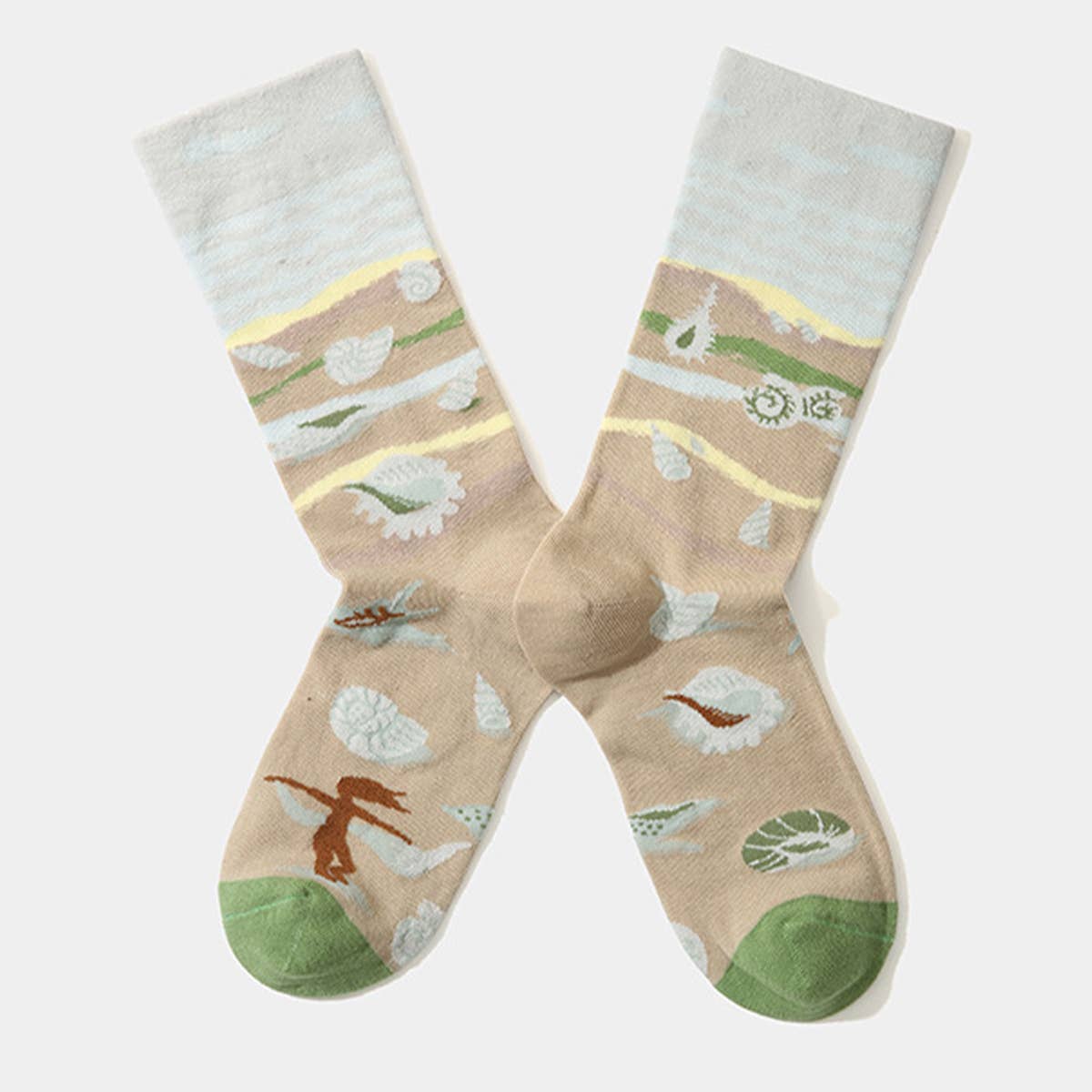 MULTIPLE PATTERNS STREET TRENDY INVISIBLE SOCKS_CWMS0171