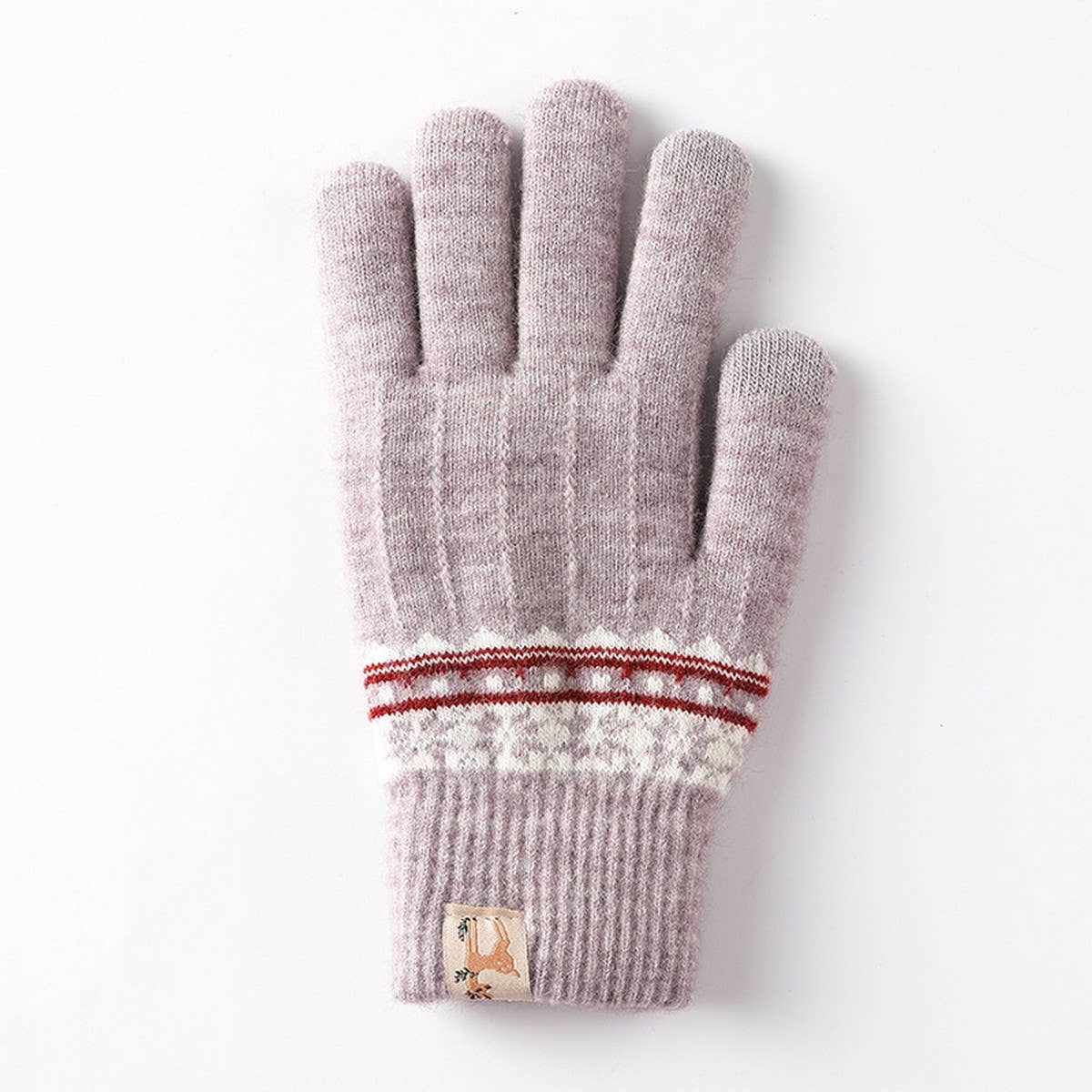 Winter Double-Layer Fleece Touch Screen Gloves_Cwmm1480