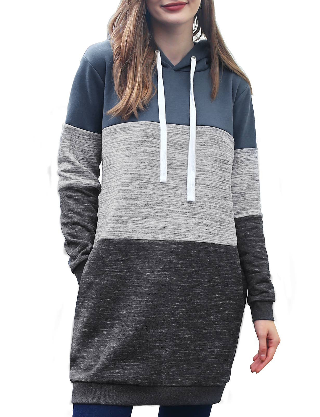 Women Fashion Long Hooded Hoodies_Cwohol439