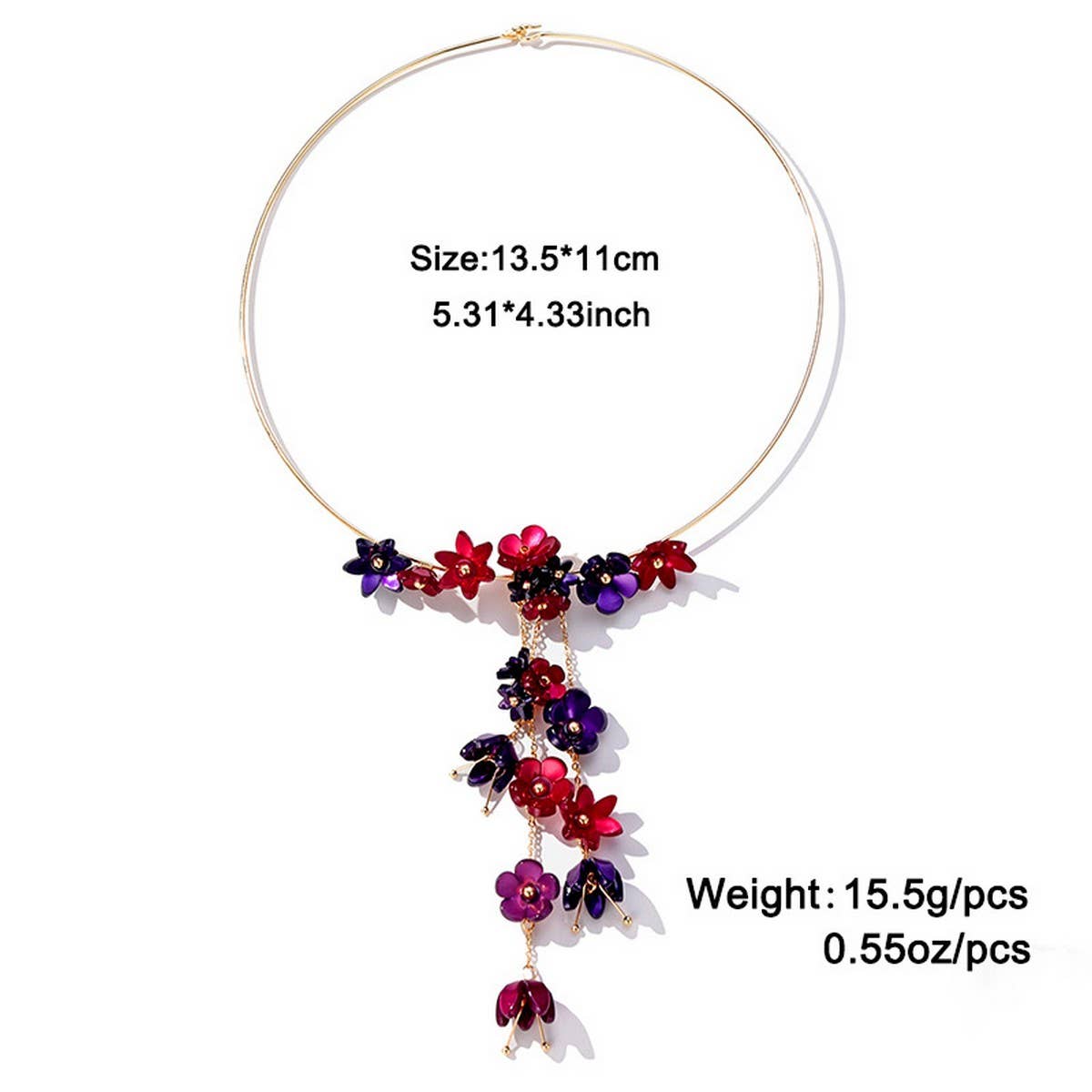 FASHIONABLE AND VERSATILE EARRING AND NECKLACE SET_CWAJE2833