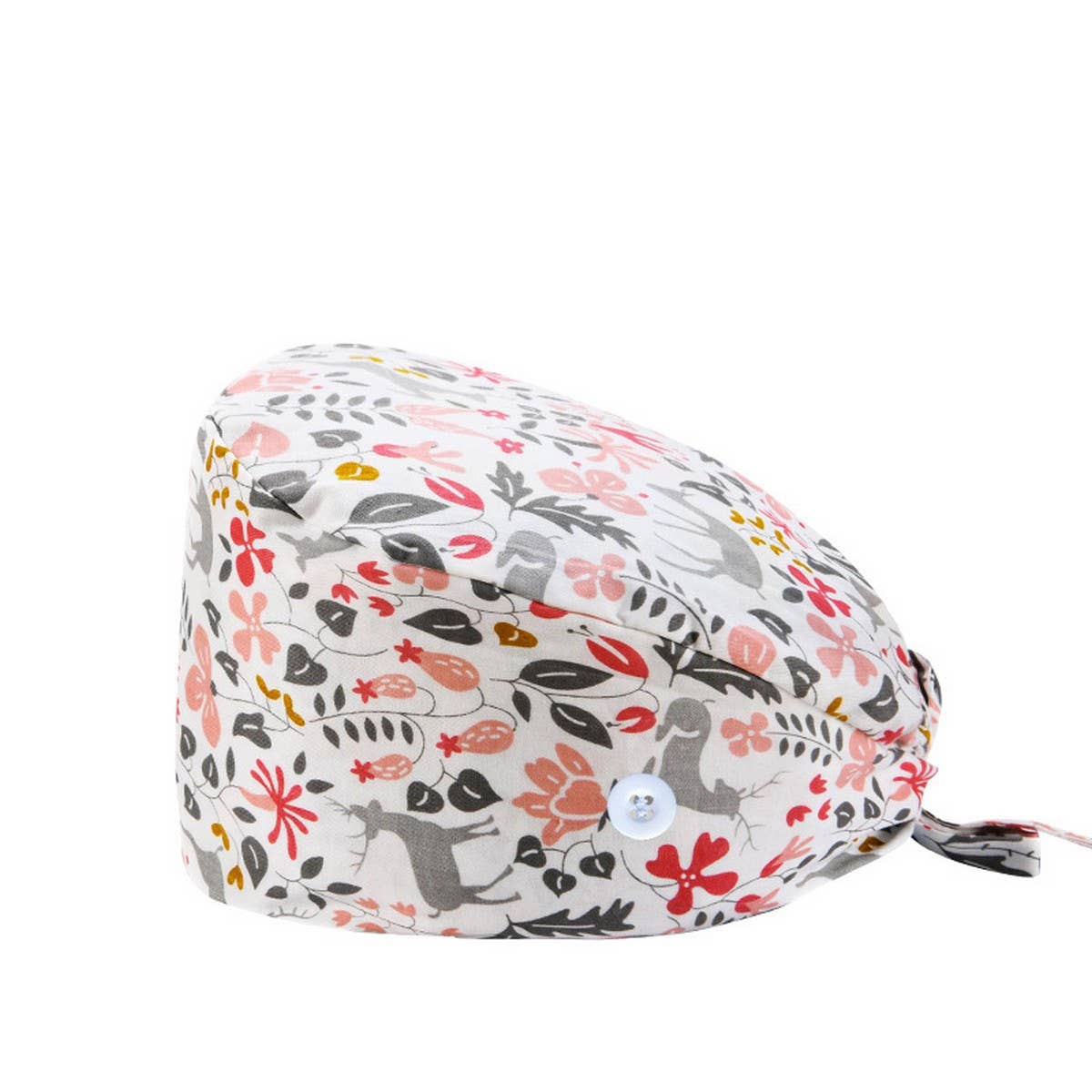 OPERATING ROOM CAP COTTON PRINTED SURGICAL CAP_CWAH3375