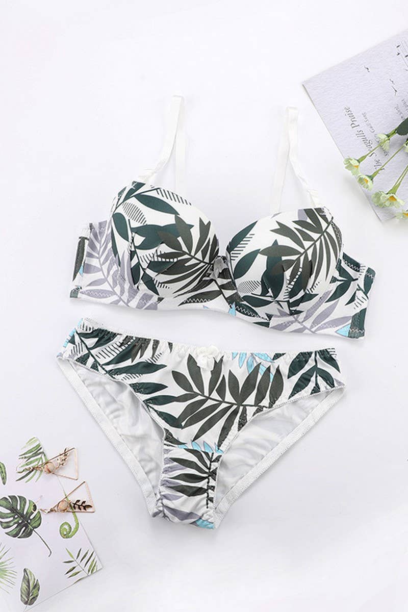 Cwmu00284_Push Up Bra Set Padded Minimizer