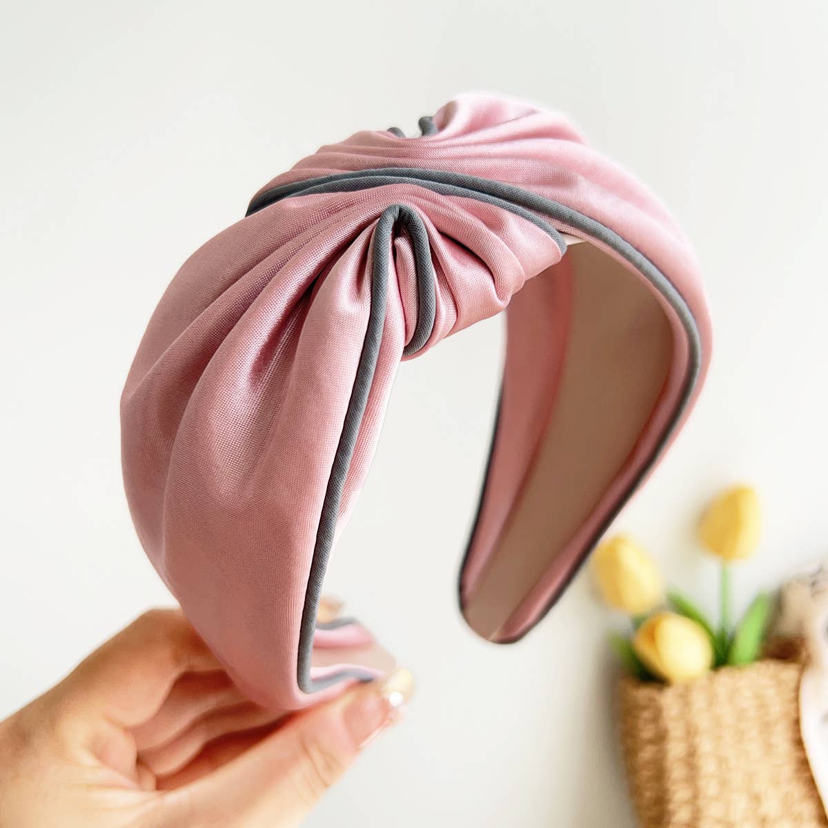 Elegant Satin Cross Knot Wide Hair Hoop_Cwaha07369