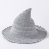 Cwah2206_Winter Fashion Halloween Wool Witch Hat