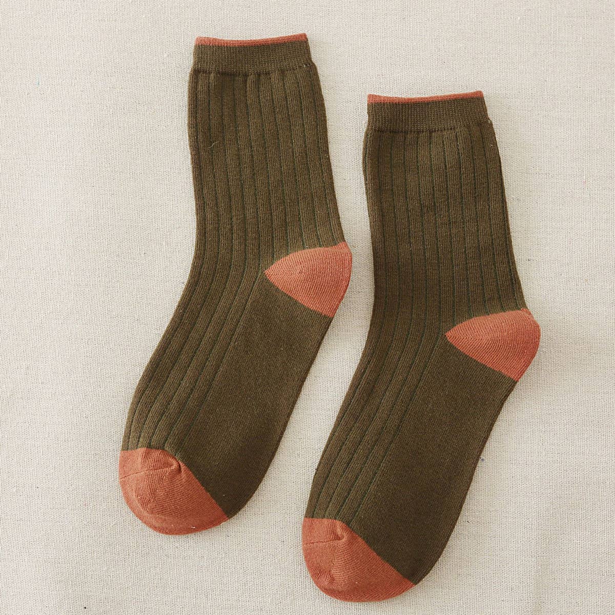 Women Solid Color Matching Socks_Cwms0295