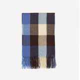 FAUX CASHMERE PLAID SCARF WITH TASSELS FOR MEN_CWASC1100