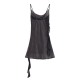 Womens French Layered Shiny Short Dress_Cwdmd5816