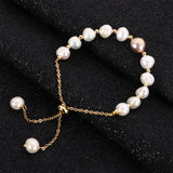 SIMPLE BAROQUE PEARL BRACELET_CWAJE1687