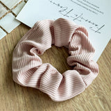 MORANDI COLOR STRIPED SIMPLE HAIR BAND_CWAHA2442
