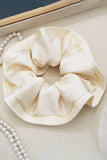 MALIST SENSE SILK SOLID COLOR SCRUNCHIE_CWAHA0179