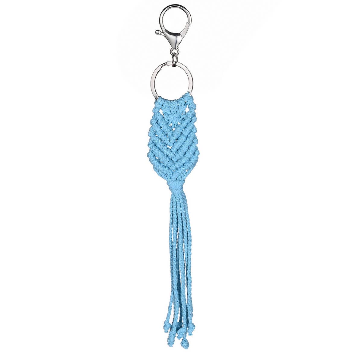 HANDCRAFTED BRAIDED KEY RING KEYCHAIN_CWMM1580