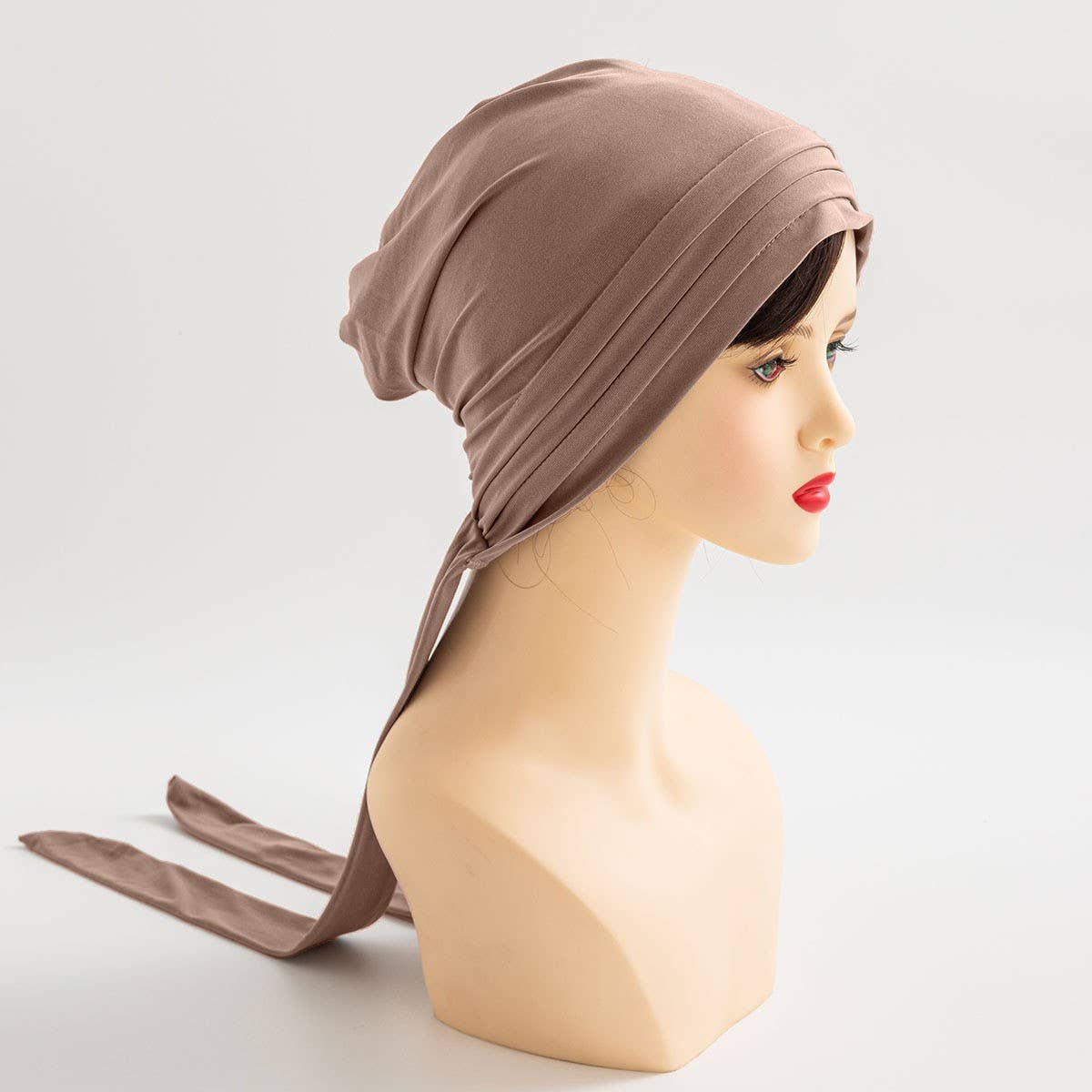 SOLID COLOR CRYSTAL HEMP LONG TAIL HEADSCARF_CWASC2442