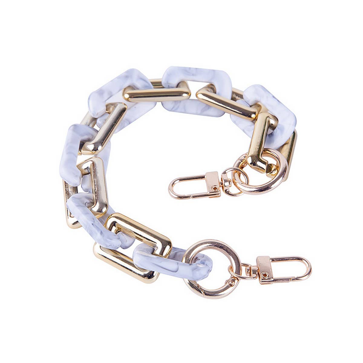 11 81IN ACRYLIC CHAIN BAG PHONE STRAP_CWMM5062