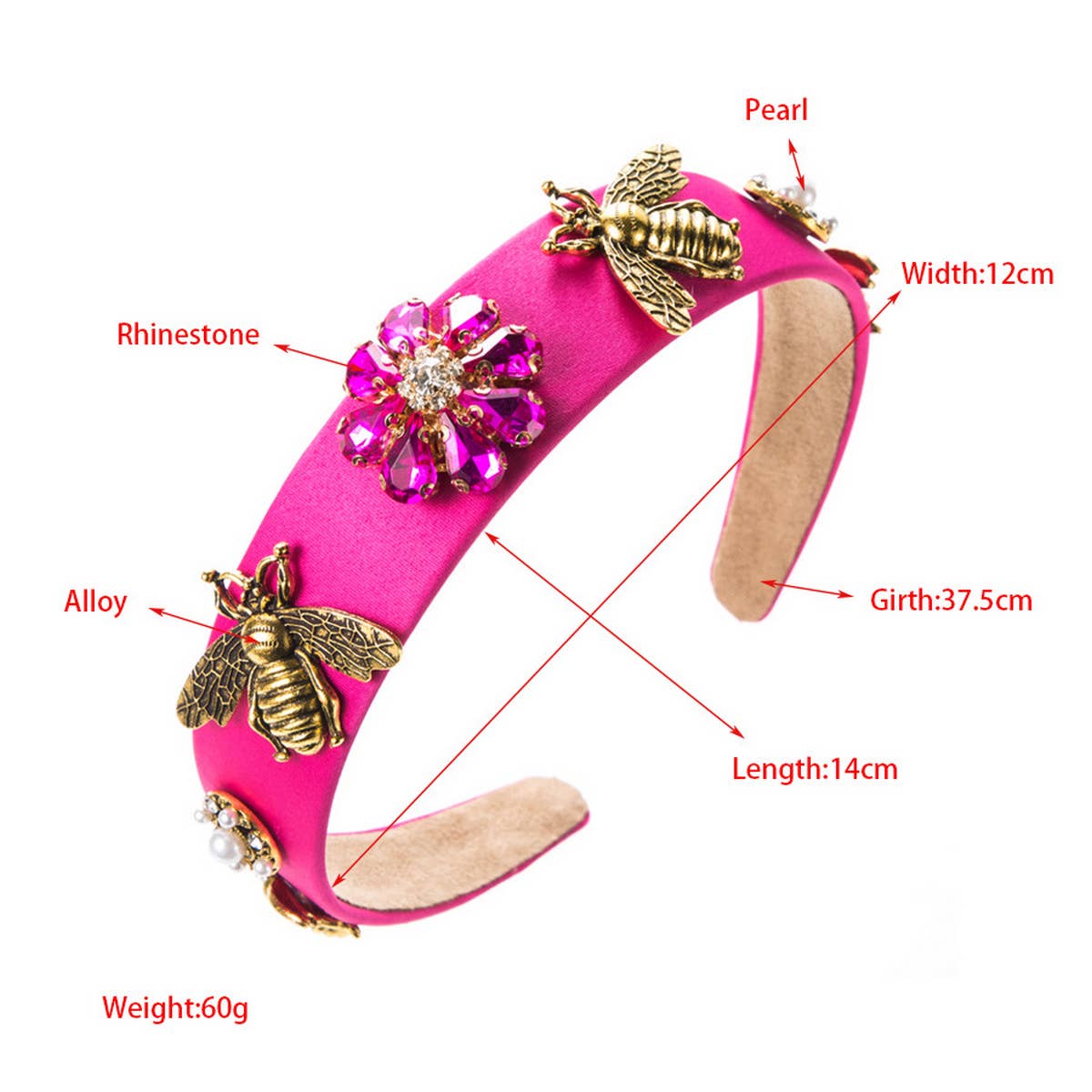 Womens New Style Personalized Diamond Headband