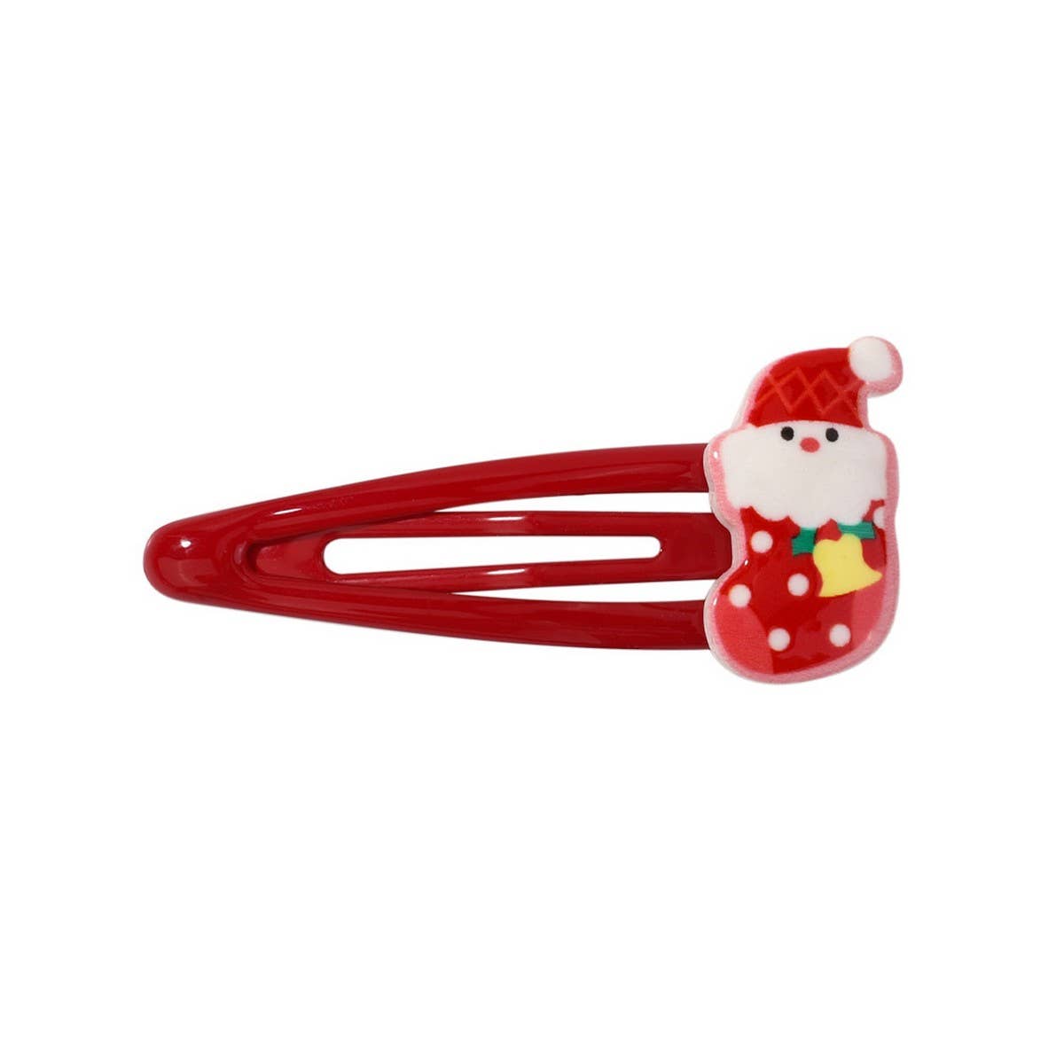 Christmas Candy Stocking Cartoon Drop Hair Clip