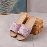 BREATHABLE LINEN SATIN SLIDERS FOR HOME OUT_CWSHF0189