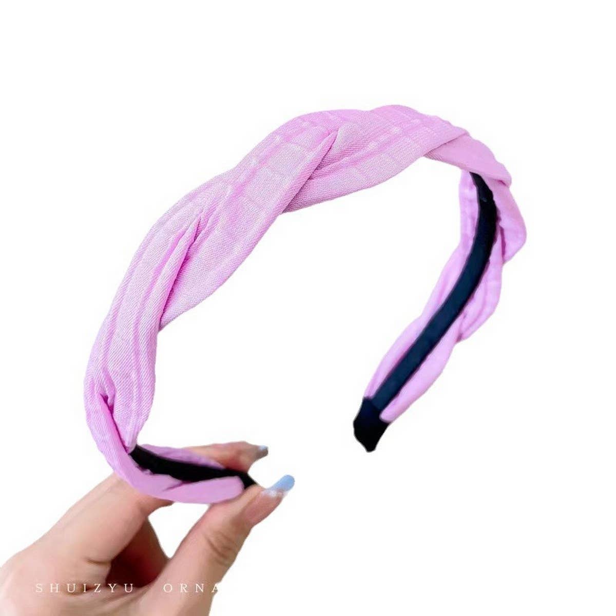 COLORFUL CROSS BRAID HEADBAND_CWAHA1696