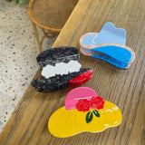 Retroflower Hair Accessories Hair Claw Clip Flower_Cwasc1602