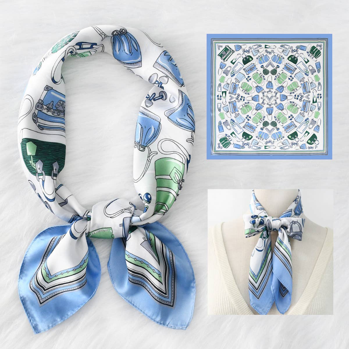 2024 NEW ALL MATCH PRINTED SQUARE SCARF_CWASC1159