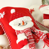 LARGE SANTA SNOWMAN STOCKING GIFT BAG_CWAJE05374