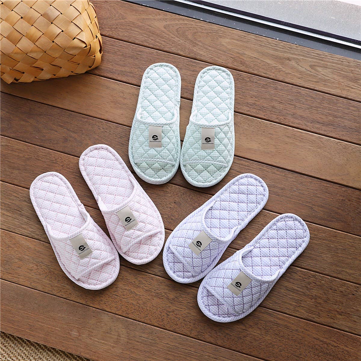 COTTON SOFT SOLE ANTI SLIP HOME SLIPPERS_CWSHF0209