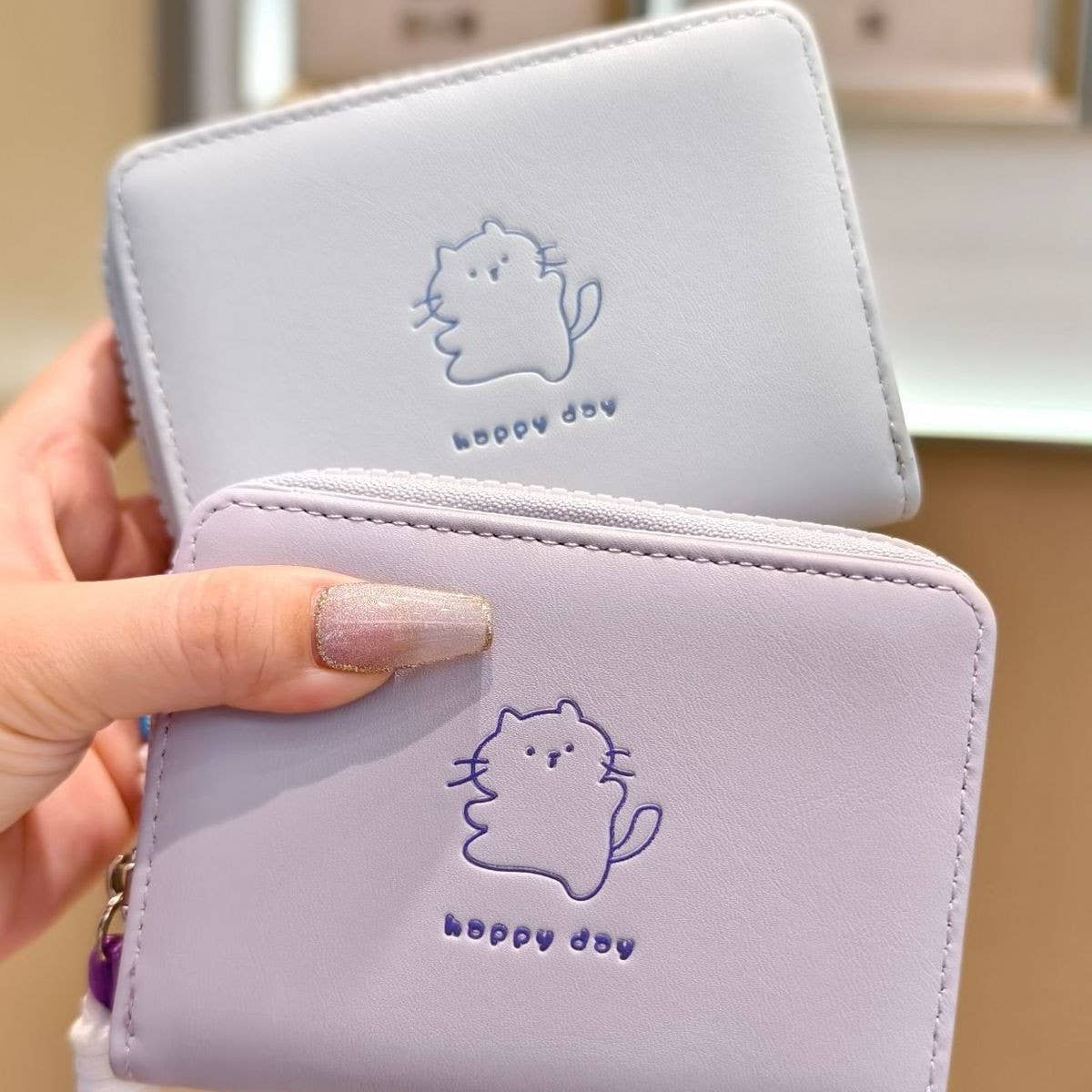 New Cute Cartoon Bear 2-Fold Wallet_Cwab06272