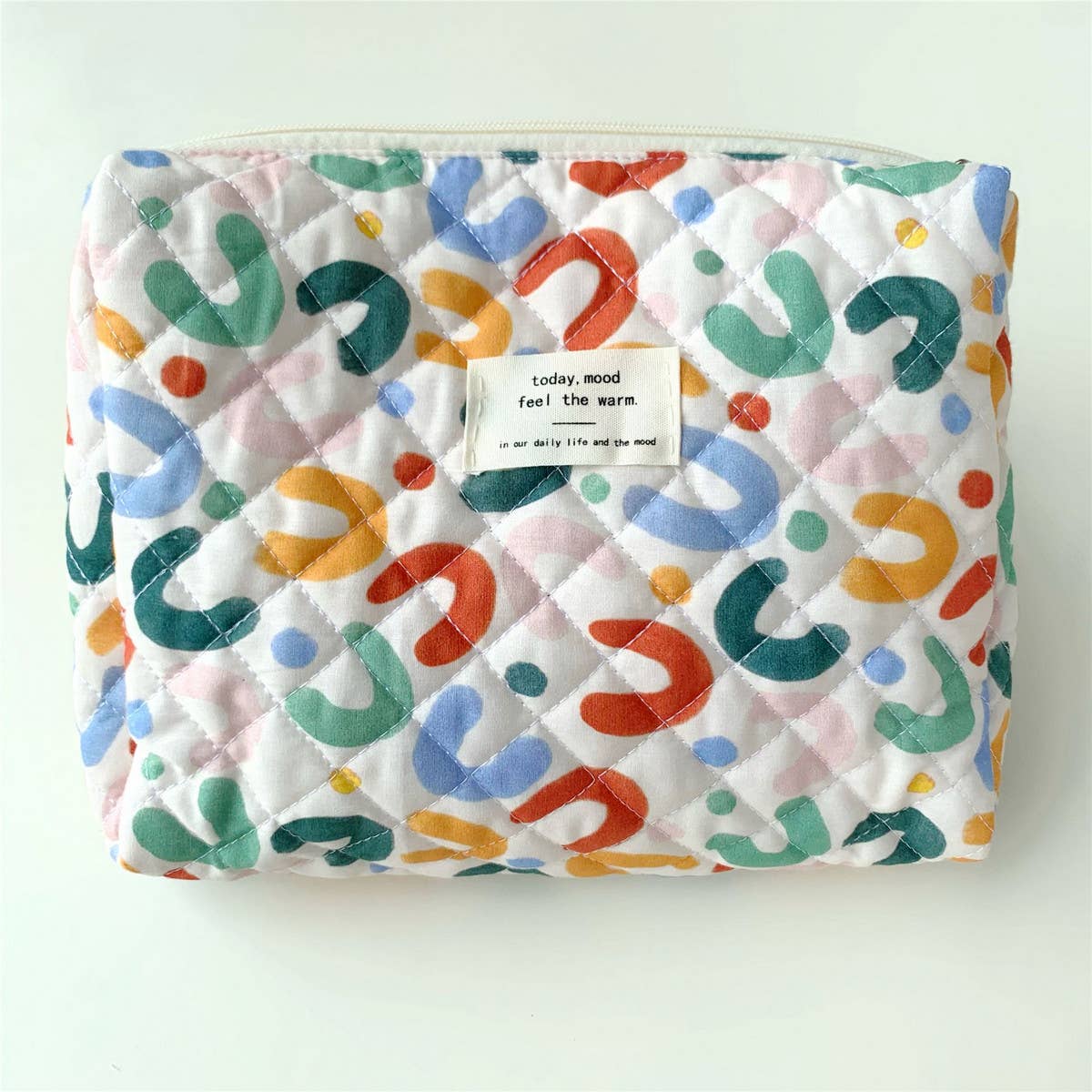 HANDHELD COSMETIC BAG WITH FLORAL PATTERN_CWAB1033