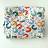 HANDHELD COSMETIC BAG WITH FLORAL PATTERN_CWAB1033