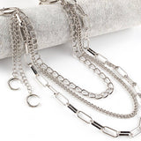 HIP HOP ROCK STYLE MOON PENDANT PANTS CHAIN_CWMM0649