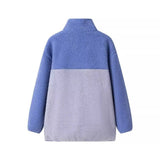 Warm Zipper Loose Fleece Jacket