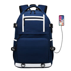 BOYS BACKPACKS FOR SCHOOL WATERPROOF OXFORD BAG_CWAB5389