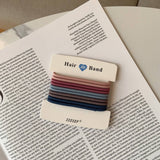 10 PACK OF SIMPLE AND VERSATILE HAIR SCRUNCHIES_CWAHA2732