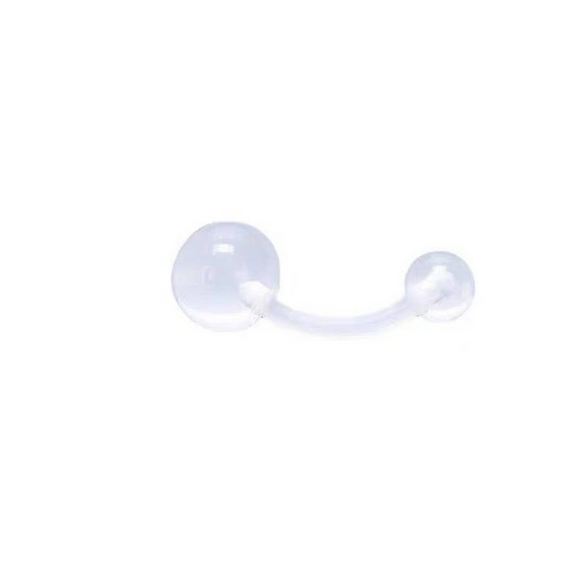 GLOW IN DARK BELLY RING UV FLEXIBLE BAR_CWMM9184