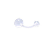 GLOW IN DARK BELLY RING UV FLEXIBLE BAR_CWMM9184