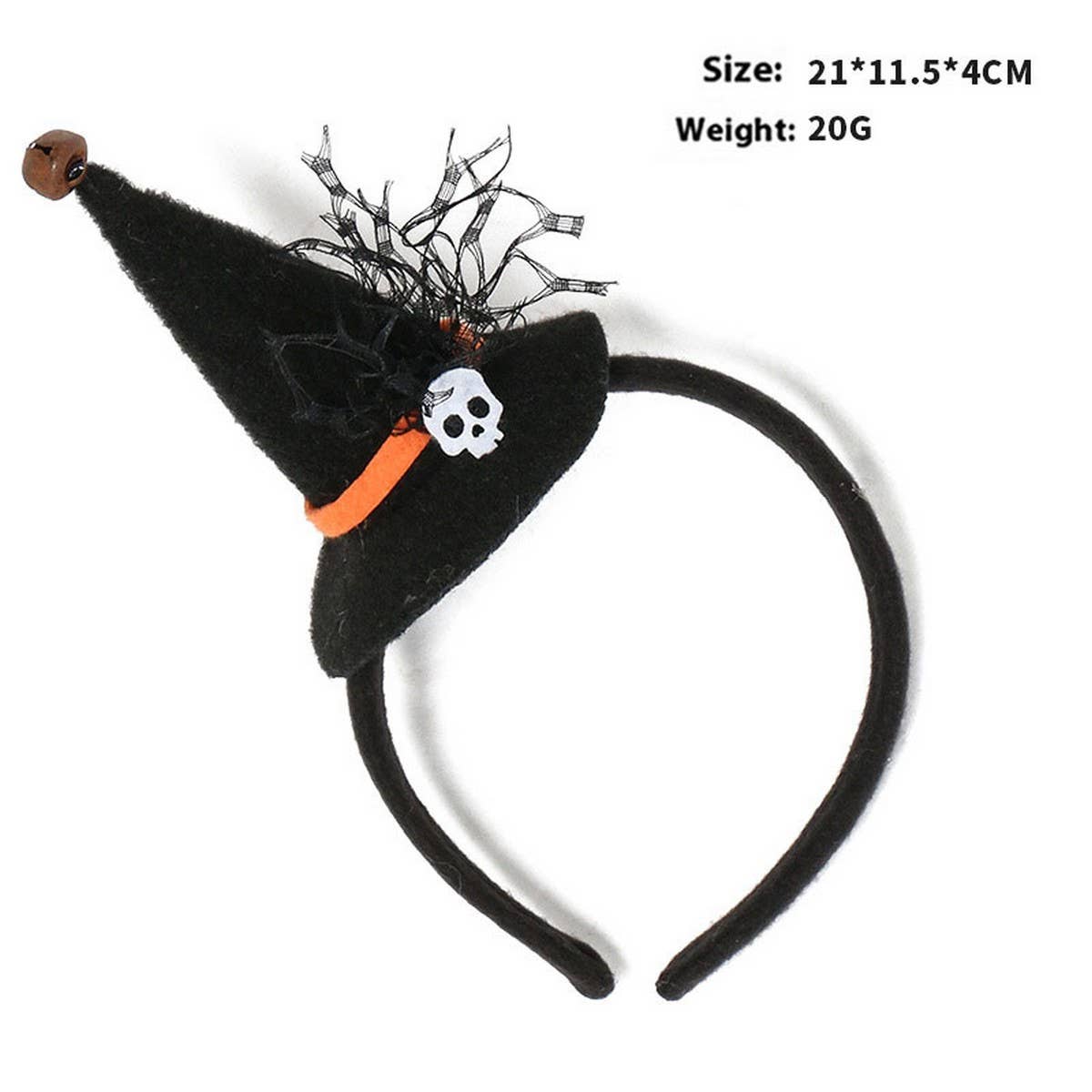 HALLOWEEN WITCH HEADBAND PARTY ACCESSORY_CWMM9880