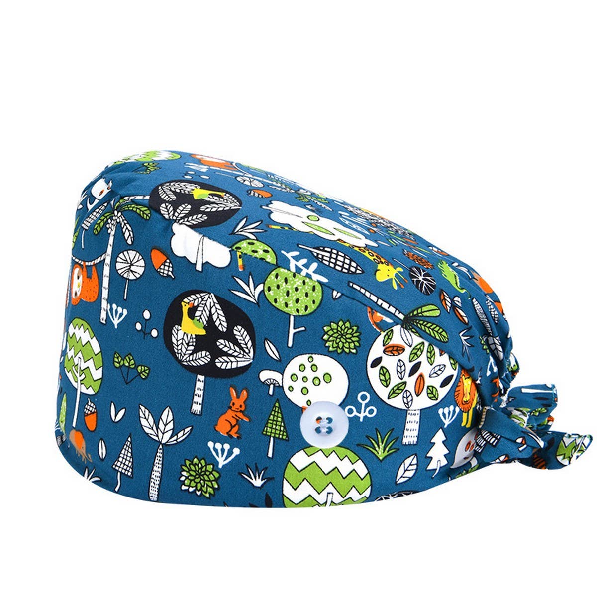 SURGICAL CAP PURE COTTON CARTOON PRINT WORK CAP_CWAH3380
