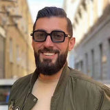 RETRO THICK FRAME BLUE LIGHT BLOCKING SUNGLASSES_CWASG0622