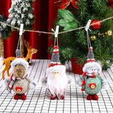 CHRISTMAS COLORFUL FABRIC FOAM PENDANT ORNAMENTS_CWMM2770