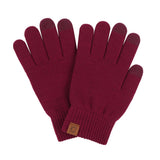 Winter Candy-Colored Warm Five-Finger Gloves_Cwag0393