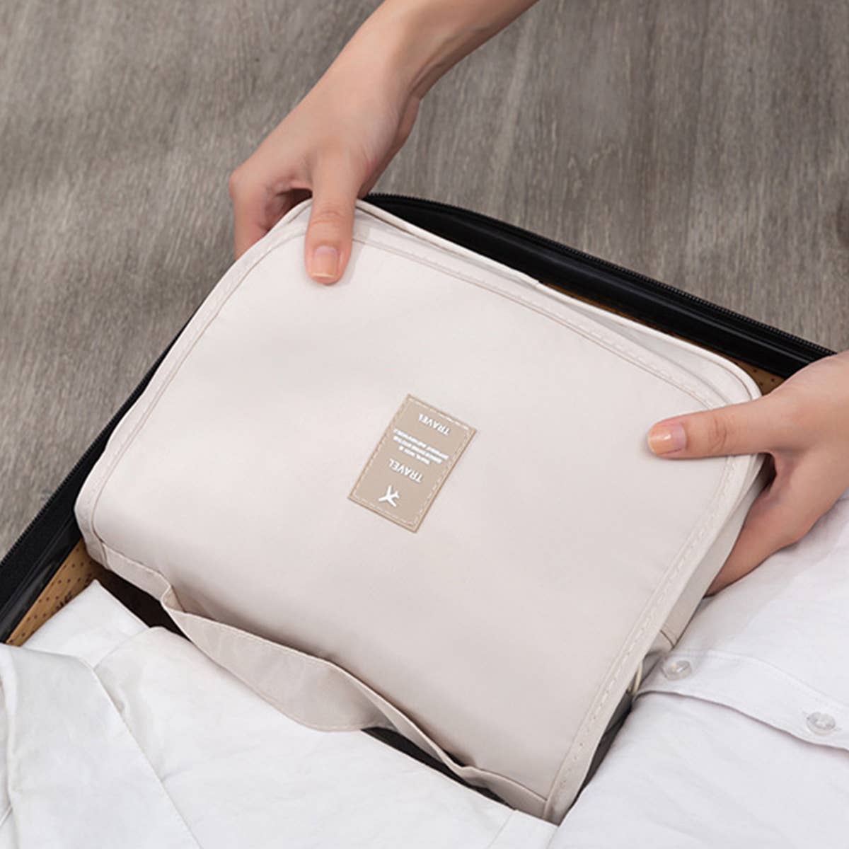 MAKEUP MULTI LAYER STORAGE BAG FOR TRAVEL_CWAB0548